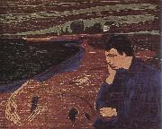 Edvard Munch Envy oil painting reproduction